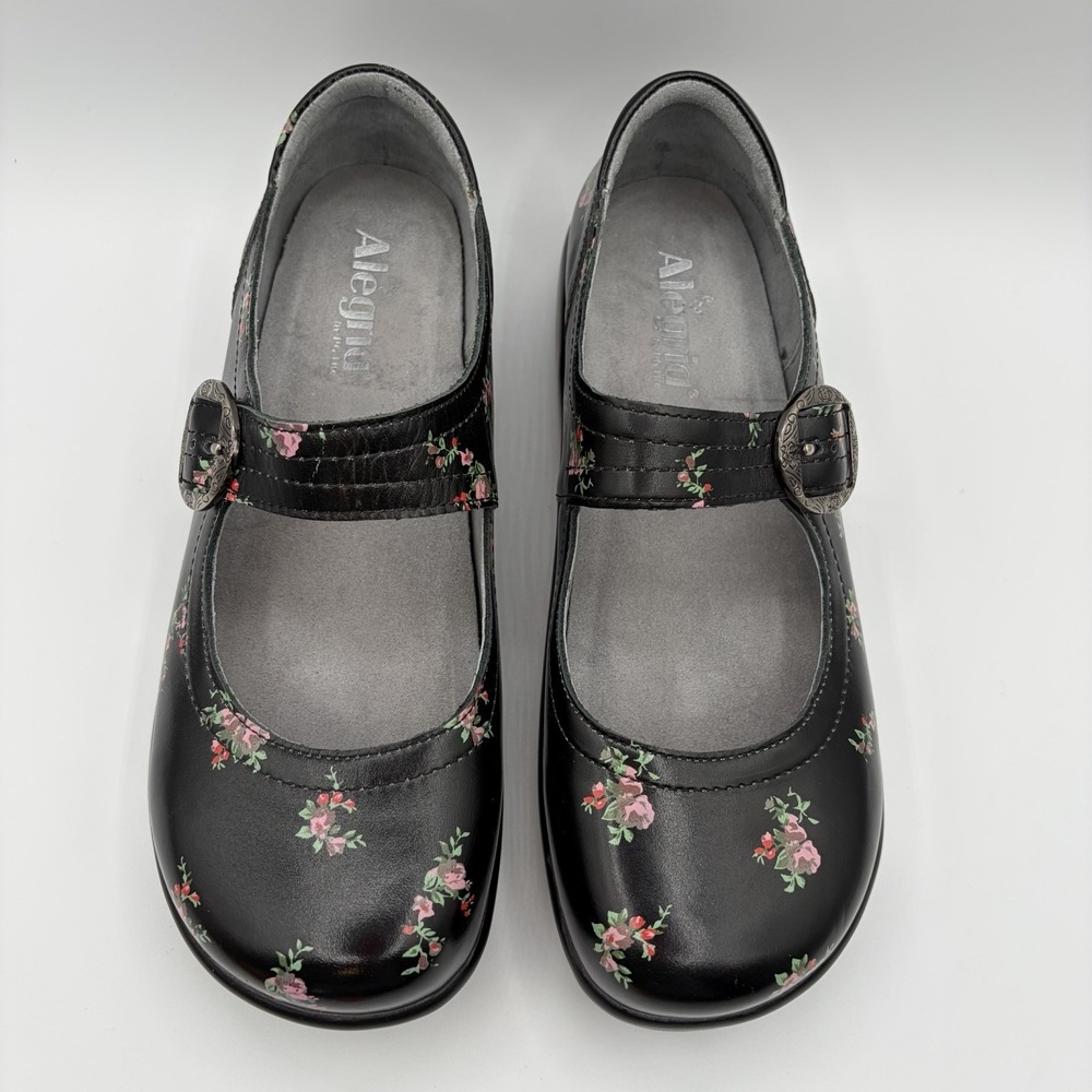 Alegria Kourtney Health Care Mary Janes Slip On Closed Back Clogs Size 40 US 9.5